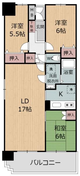 コスモシティ乙津
