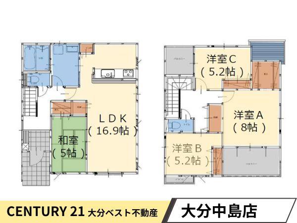 大字荏隈2期3号棟
