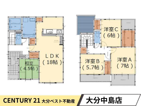 大字荏隈2期4号棟