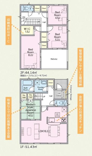 大在北第1-4号棟