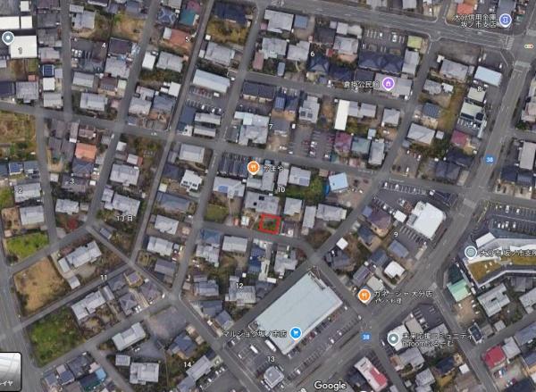 大分市坂ノ市南１丁目の土地
