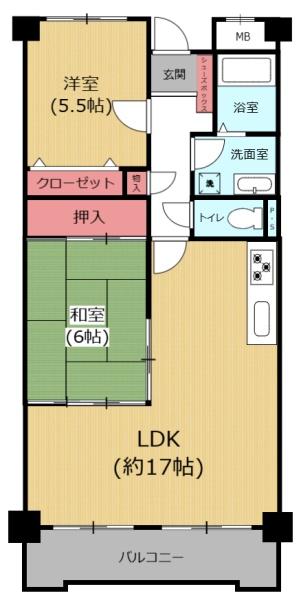 エメラルドマンション古国府
