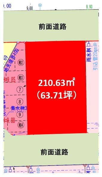 センチュリータウン関園Ⅱ　①土地