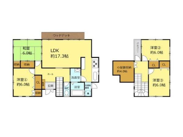 梅が丘2丁目　戸建て
