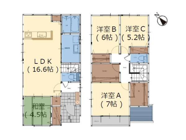 上田町3丁目1期1号棟