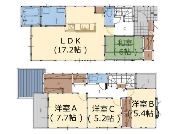 岩田町2丁目1期1号棟