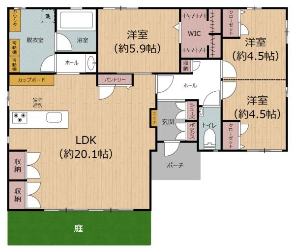 大分市京が丘南４丁目の中古一戸建て