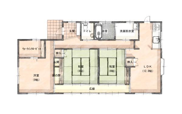 大分市大字木上の中古一戸建て