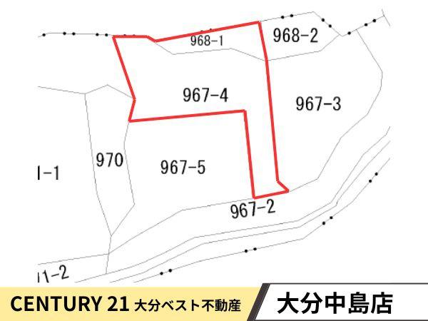 小池原上物付き　土地