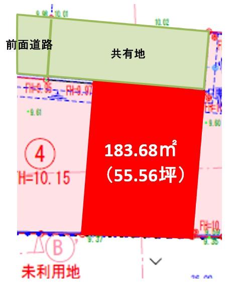 センチュリータウン関園Ⅱ　⑤土地