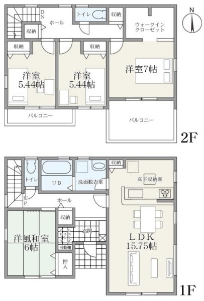 リーブルガーデン　新鵜沼駅前　2号棟