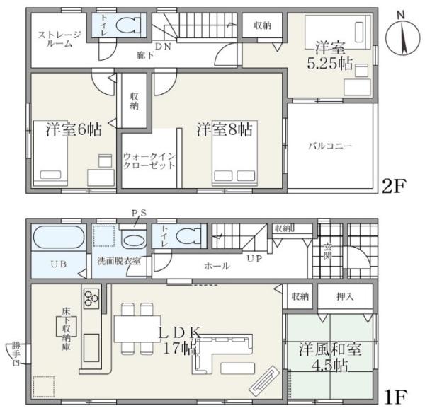 リーブルガーデン　各務原市鵜沼東町　2号棟