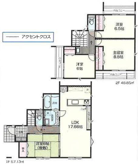 いろどりアイタウン　北方町加茂　1号棟