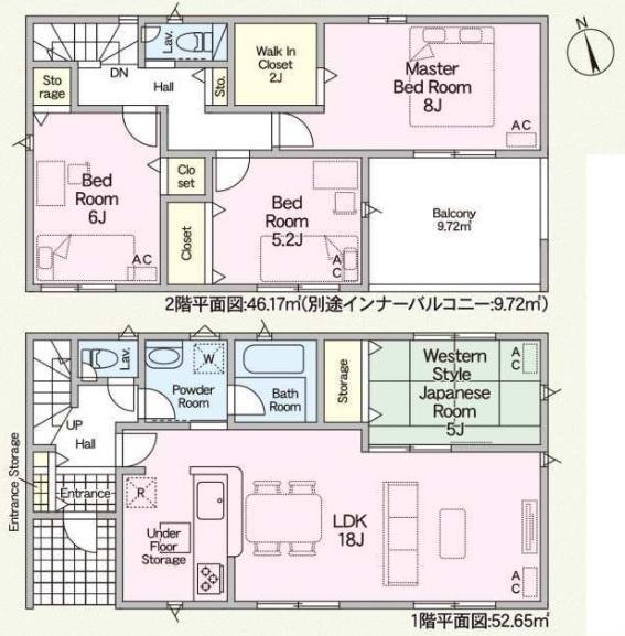 クレイドルガーデン　岐阜市御望第2　1号棟