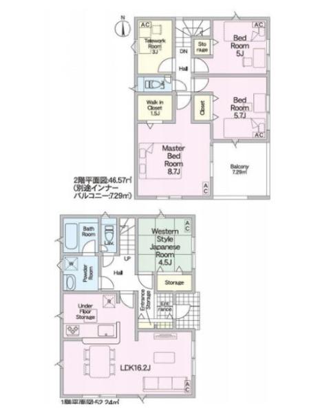 クレイドルガーデン　岐阜市北島第2　2号棟