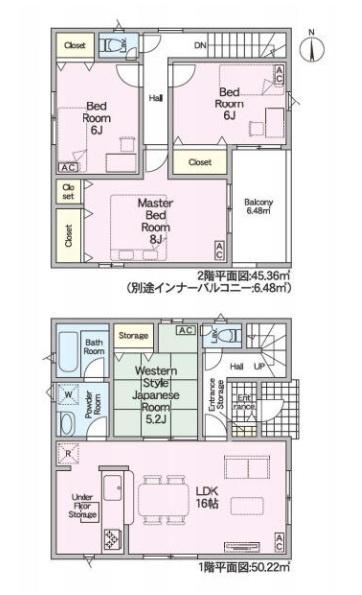 クレイドルガーデン　岐阜市北島第2　1号棟