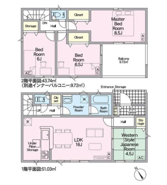 クレイドルガーデン　羽島市竹鼻町蜂尻第1　2号棟
