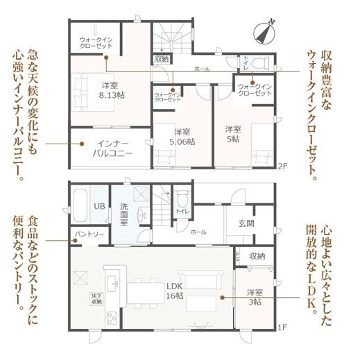 リーブルガーデン　福寿小学校前　2号棟