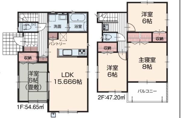 いろどりアイタウン　瑞穂市犀川1丁目　2号棟