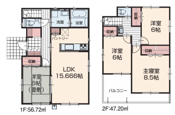いろどりアイタウン　瑞穂市犀川1丁目　1号棟