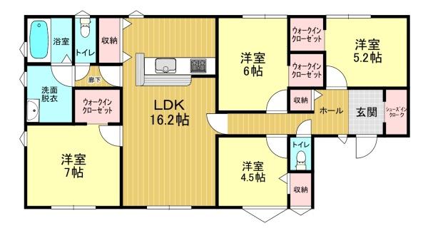 リーブルガーデン瑞穂市唐栗第2 1号棟(間取り)