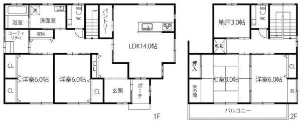 岐阜市岩地１丁目の中古一戸建て