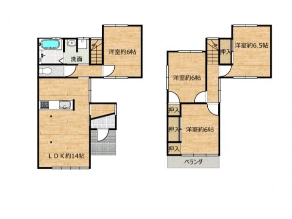 岐阜市福富天神前の中古一戸建て