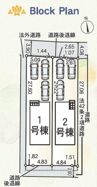 クレイドルガーデン　羽島市福寿町本郷第2　2号棟