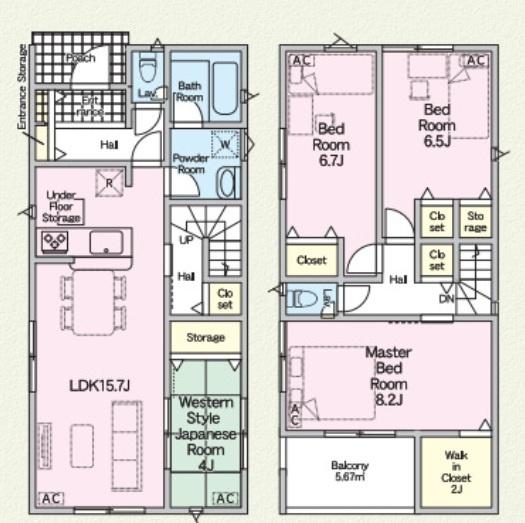 クレイドルガーデン　羽島市福寿町本郷第2　1号棟