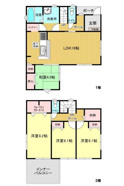 リーブルガーデン　本巣市下真桑第2　2号棟