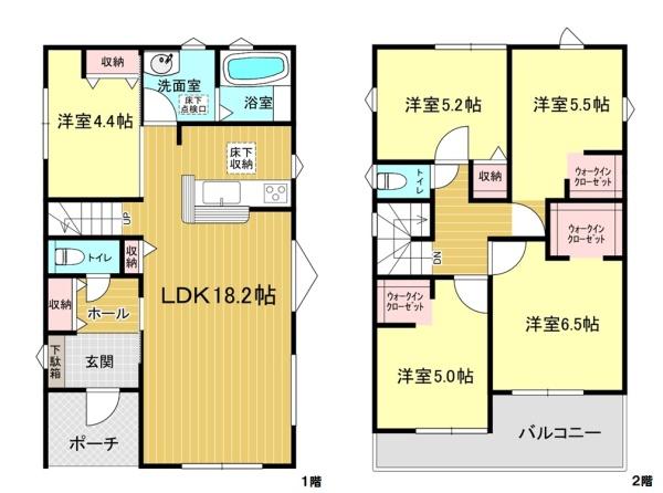 リーブルガーデン　岐阜市南鶉五丁目　1号棟