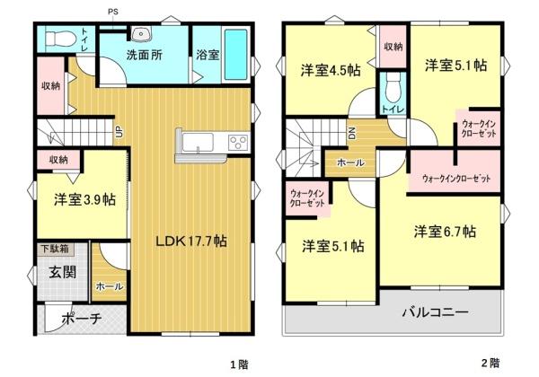 リーブルガーデン　岐南町薬師寺　1号棟