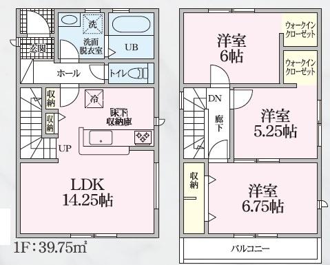 リーブルファインプラス　岐阜市西中島第2　6号棟