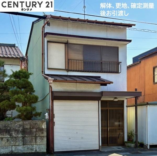 岐阜市五坪一丁目　古家付土地