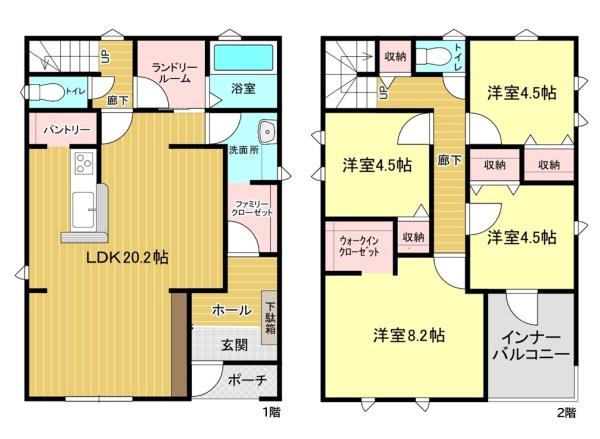 リーブルガーデン　岐阜市第4中川原　2号棟