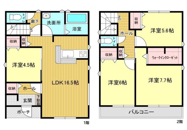 リーブルガーデン　岐阜市第4中川原　2号棟