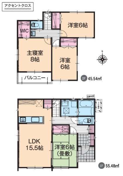 いろどりアイタウン　岐阜市東鶉5丁目　1号棟