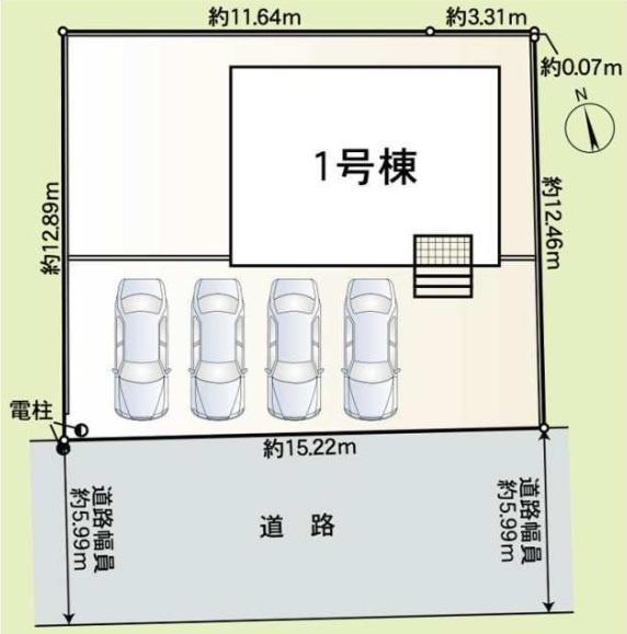 クレイドルガーデン　岐阜市旦島中町第3　1号棟