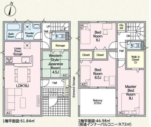 クレイドルガーデン　岐阜市中川原第2　3号棟