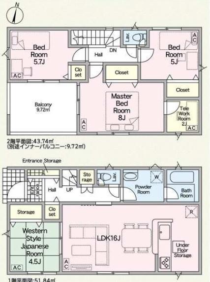 クレイドルガーデン　岐阜市中川原第2　1号棟