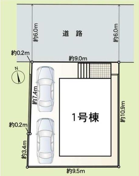 クレイドルガーデン　岐阜市青柳町第3　1号棟