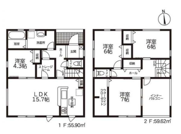 リーブルガーデン　笠松町北及第2　2号棟