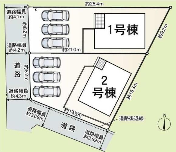 クレイドルガーデン　羽島市上中町長間第3　2号棟