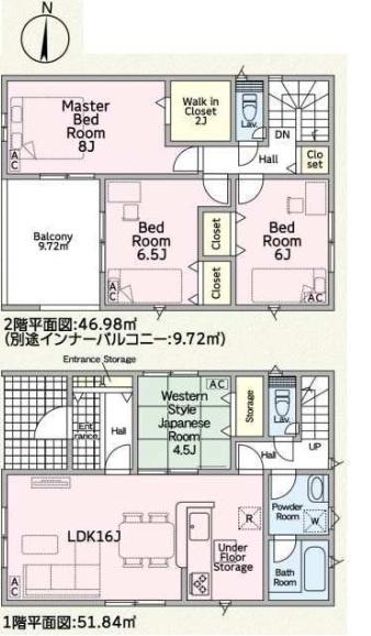 クレイドルガーデン　羽島市上中町長間第3　1号棟