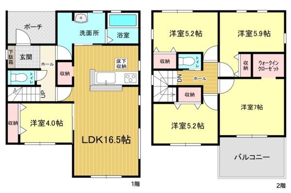 リーブルガーデン　岐阜市第5高田　2号棟