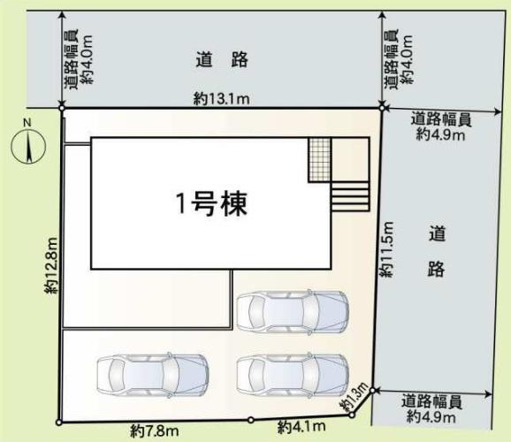 クレイドルガーデン　岐阜市西改田松の木第2　1号棟