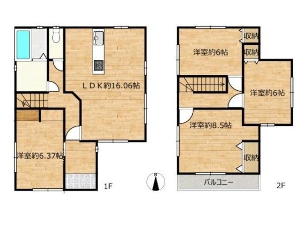 岐阜市春近古市場北の中古一戸建て
