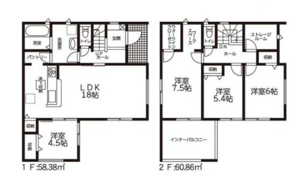 リーブルガーデン　北方町高屋　2号棟