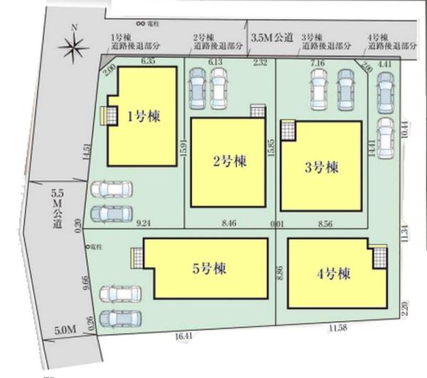 グラファーレ佐倉市野狐台町2期　全5棟　2号棟