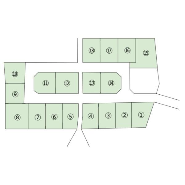 八千代市高津1　全18区画　15号地